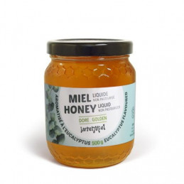 Miel liquide aromatisé à l'eucalyptus