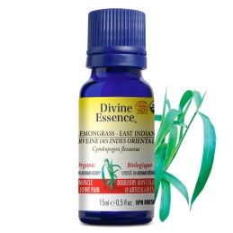 Lemongrass East Indian Organic - 15ml